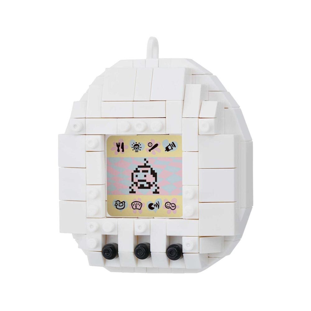 Tamagotchi - 1st Generation Tamagotchi White nanoblocks Figure