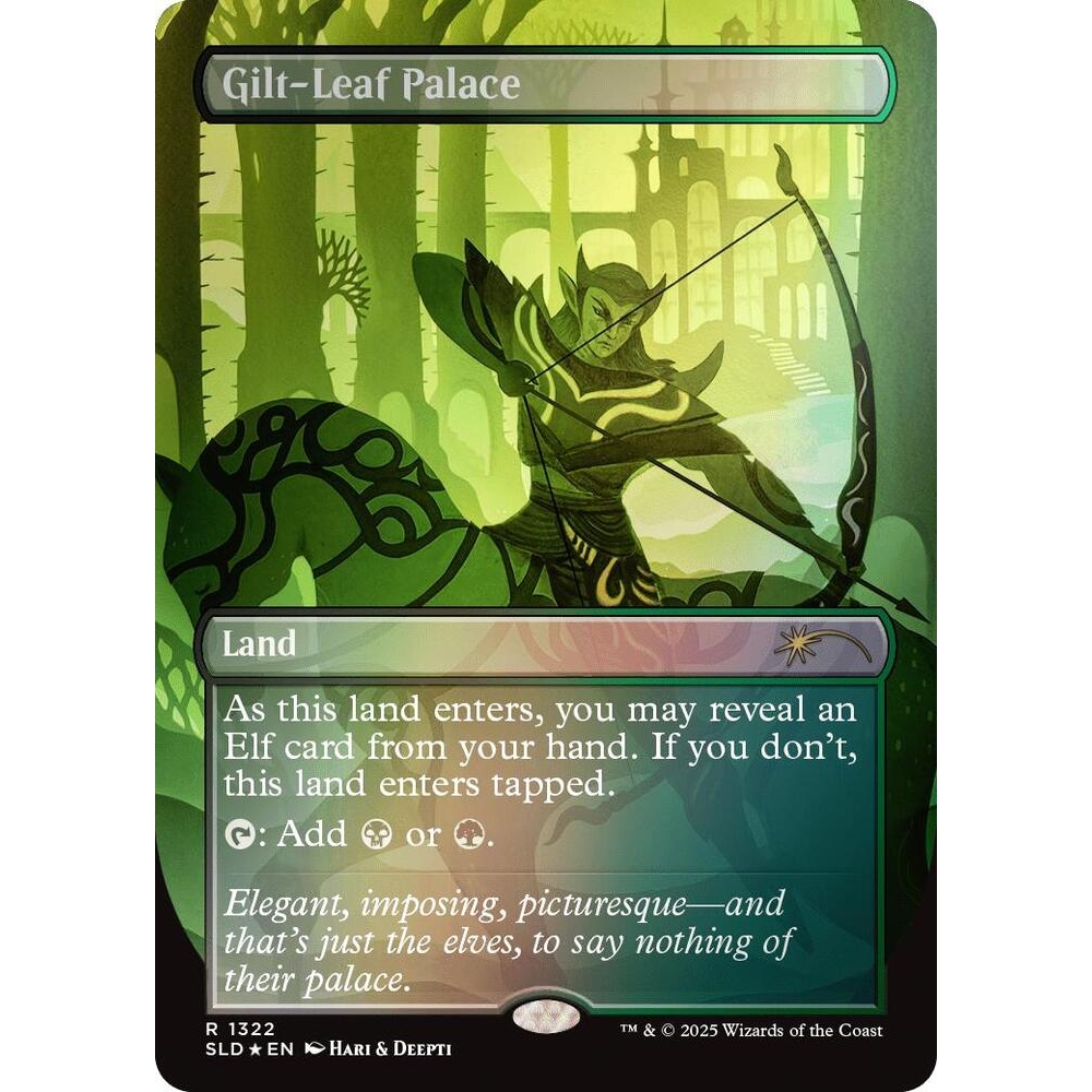 Magic: The Gathering - TCG - Secret Lair Drop Series - Gilt-Leaf