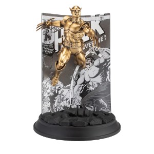 Marvel - X-Men - Gilt Wolverine with The Incredible Hulk Volume 1 #181 Limited Edition Figurine