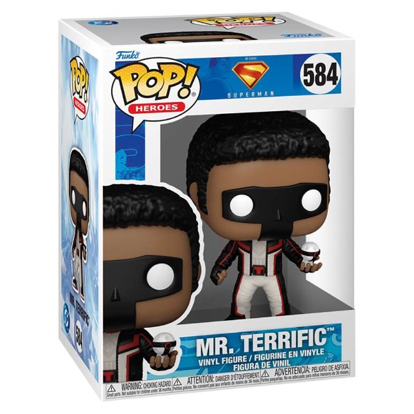 DC Comics - Superman - Mr Terrific Pop! Vinyl Figure - Packshot 2