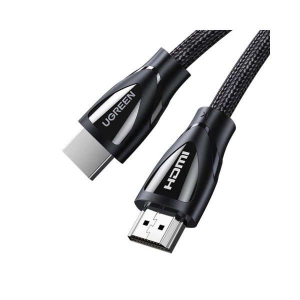 UGreen 3m HDMI 2.1 Male to Male Cable 8K 48Gbps Dynamic HDR eARC Black - Packshot 1