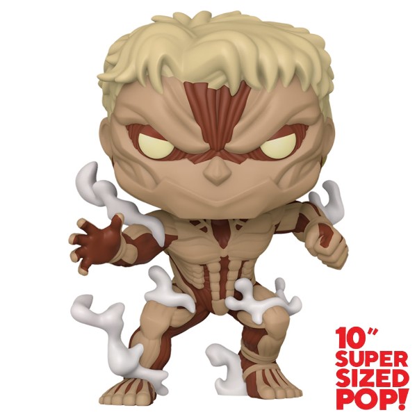Attack on Titan - Armoured Titan 10" Pop! Vinyl Figure - Packshot 1