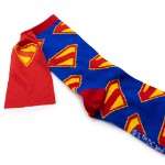 DC Comics - Superman 2025 - Superman Logos (with Cape) Kids Socks - Packshot 2
