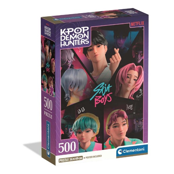 Netflix - KPop Demon Hunters - Saja Boys 500 Piece Jigsaw Puzzle - Packshot 1