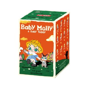 POP MART - Baby Molly & Baby Tabby Series Figures Blind Box (Single Box)