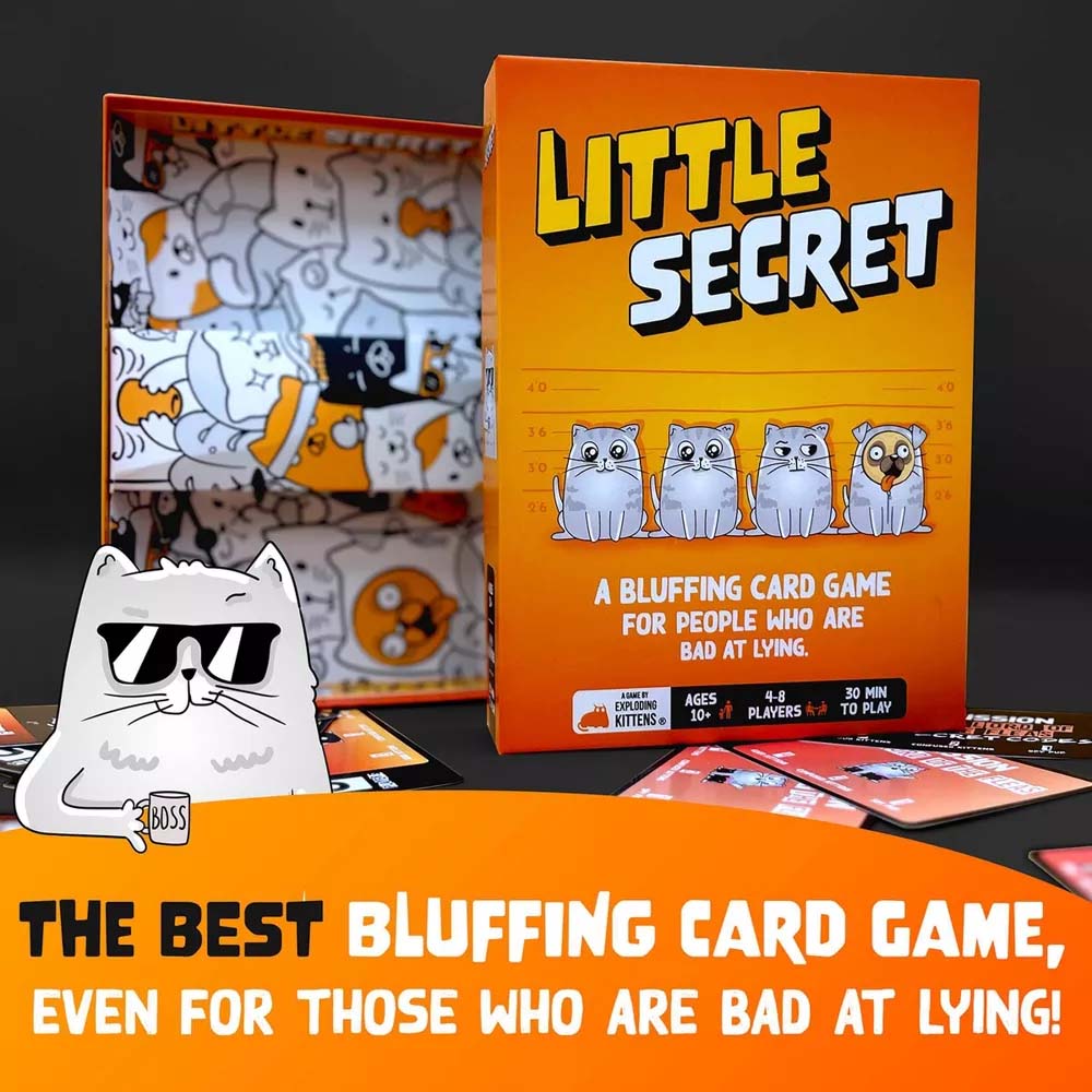 Exploding Kittens: Little Secret Card Game - Packshot 5