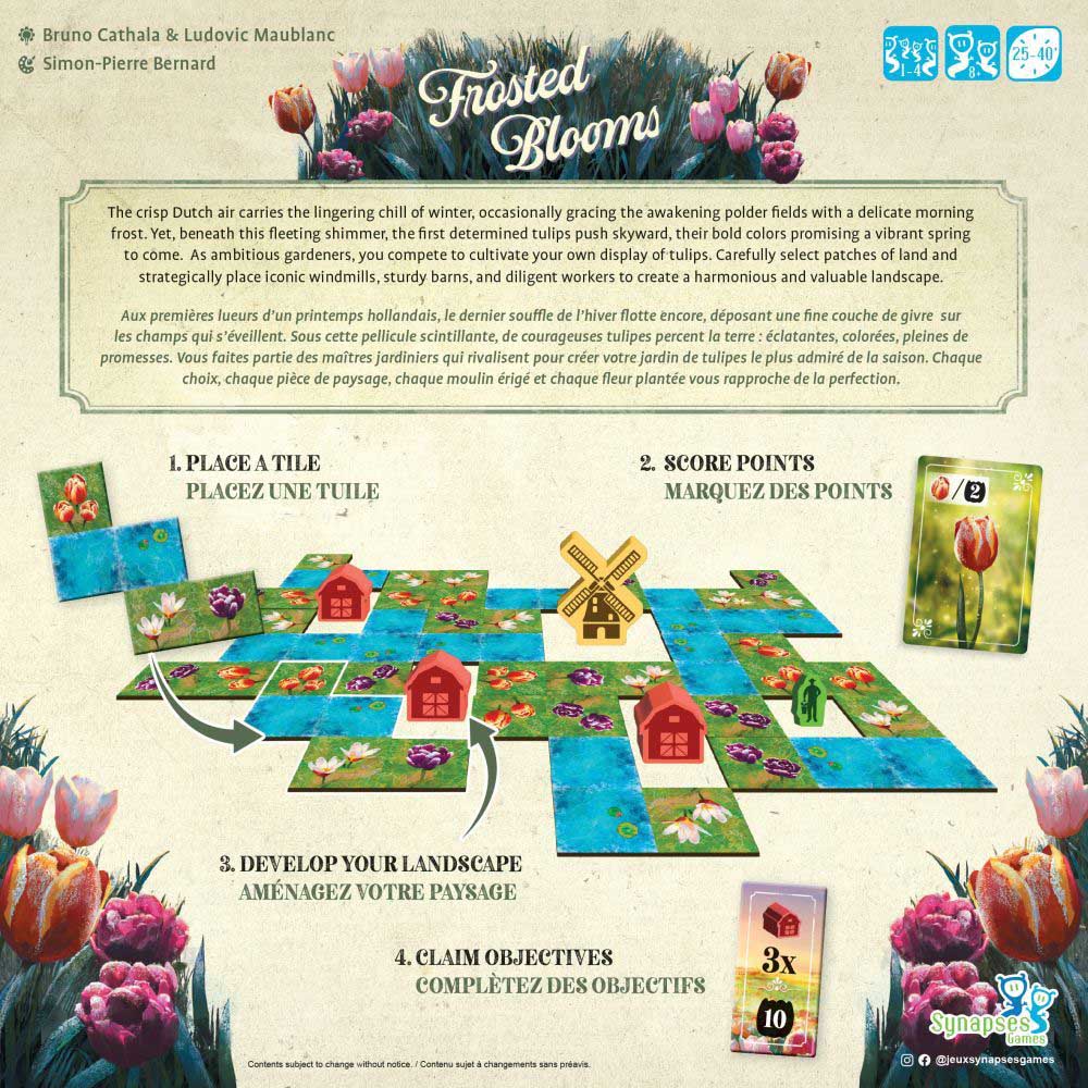 Frosted Blooms Board Game - Packshot 2