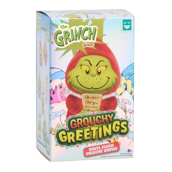 The Grinch - Happy Haul Dr. Seuss Grouchy Greetings Plush Blind Box (Single Box) - Packshot 1