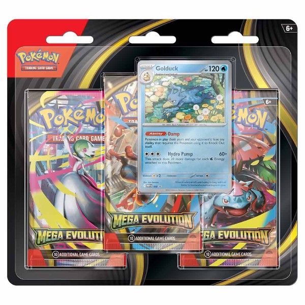 Pokemon - TCG - Mega Evolution Three-Booster Blister - Packshot 2