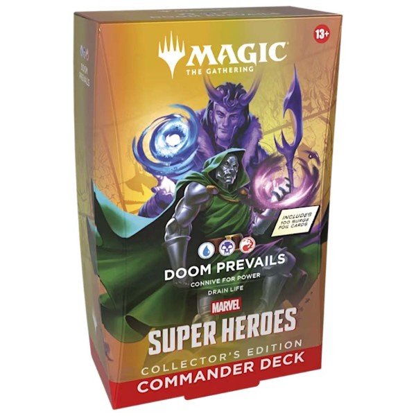 Magic: the Gathering - TCG - Marvel Super Heroes Commander Deck Collector's Edition - Doom Prevails - Packshot 1