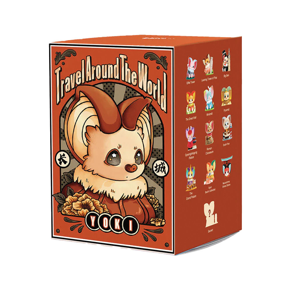 POP MART - Yoki Travel Around the World Series Blind Box (Single Box) - Packshot 1