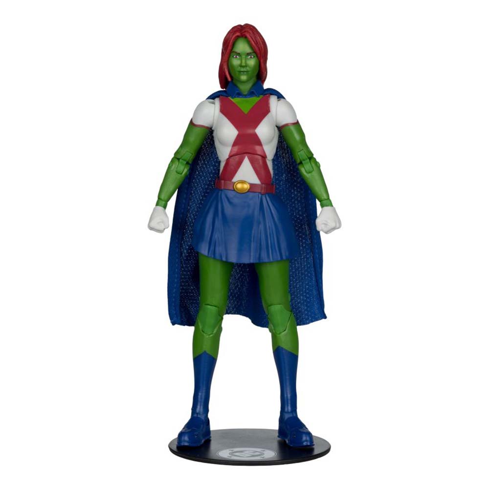 DC Comics - Teen Titans - Miss Martian (Teen Titans #41) Red Platinum Edition Page Punchers 7" Action Figure with Comic Book - Packshot 2