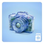Powerwave SnapGo Mini Camera - Baby Blue - Packshot 2