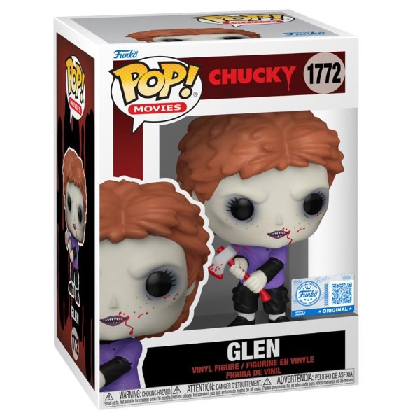 Child's Play 5: Seed of Chucky - Glen with Axe Pop! Vinyl Figure - Packshot 2