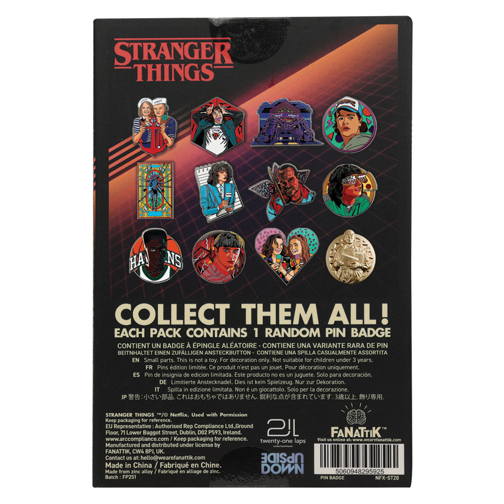 Stranger Things Mystery Pin Blind Box (Single Box) - Packshot 2