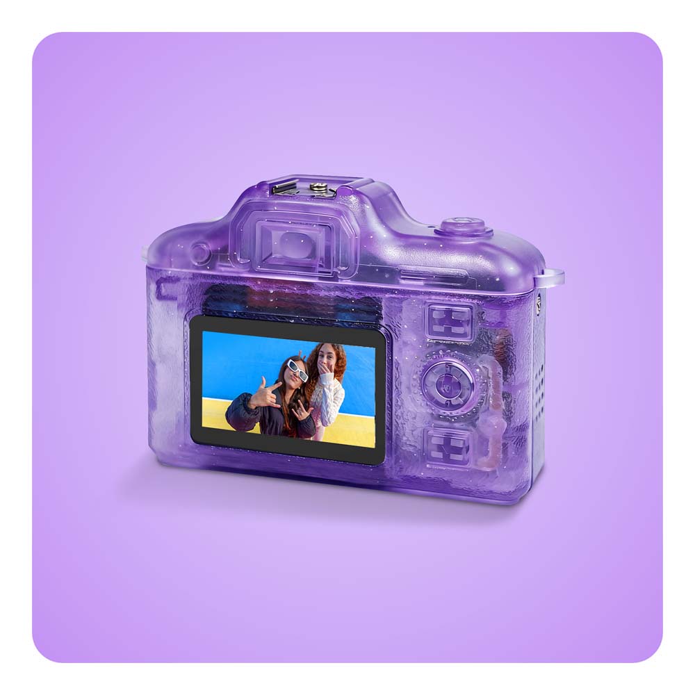 Powerwave SnapGo Mini Camera - Royale Purple - Packshot 3