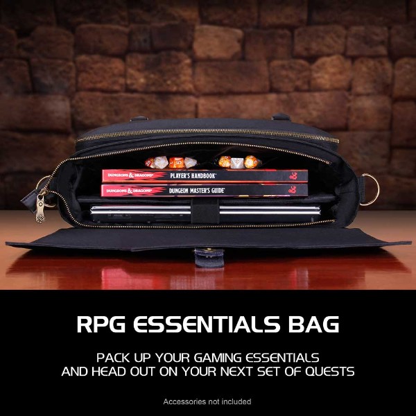 Enhance Tabletop - RPG Players Essentials Bag - Black - Packshot 4