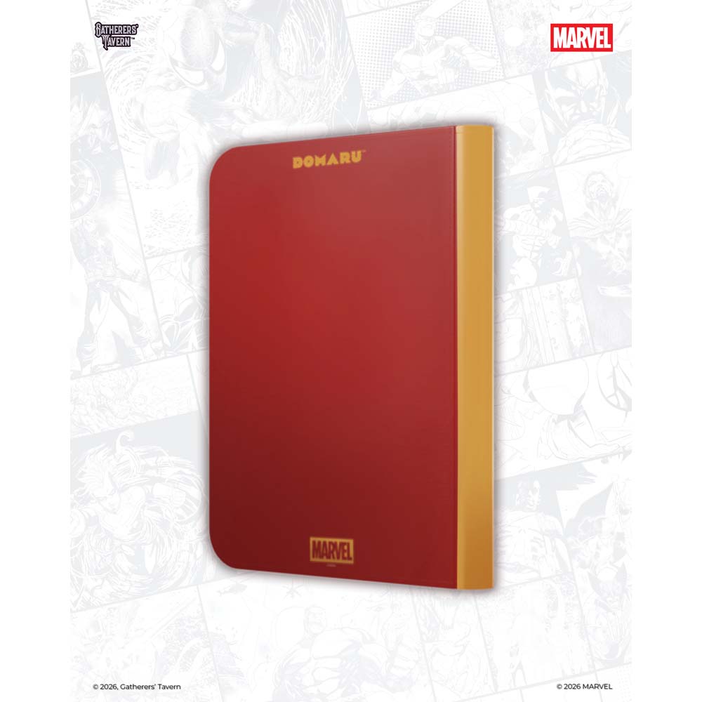 Gatherer’s Tavern – TCG – Marvel Super Heroes Domaru 9 Pocket Binder – Iron Man - Packshot 2