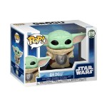 Star Wars - The Mandalorian & Grogu - Grogu with Crest Pop! Vinyl Figure - Packshot 2