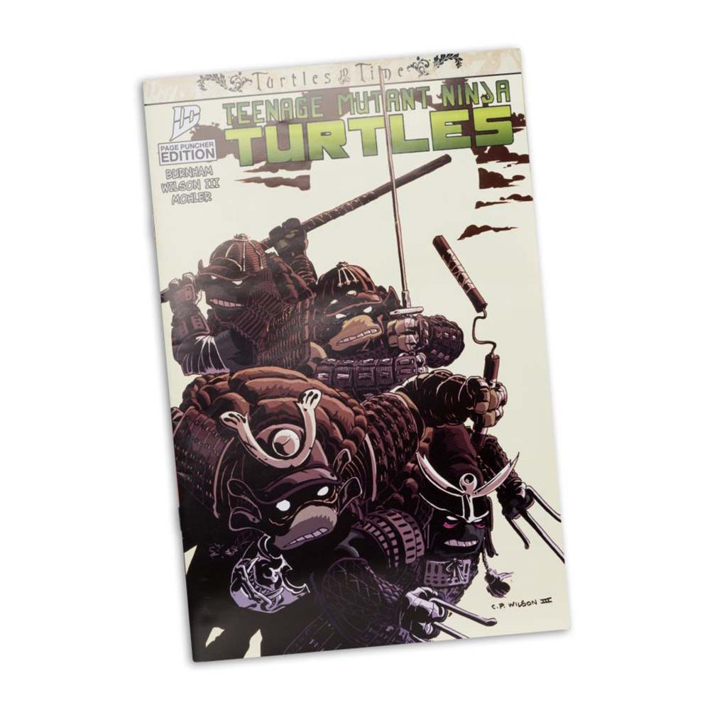 Teenage Mutant Ninja Turtles - Donatello (Turtles in Time) 5" Action Figure with Comic Book - Packshot 6