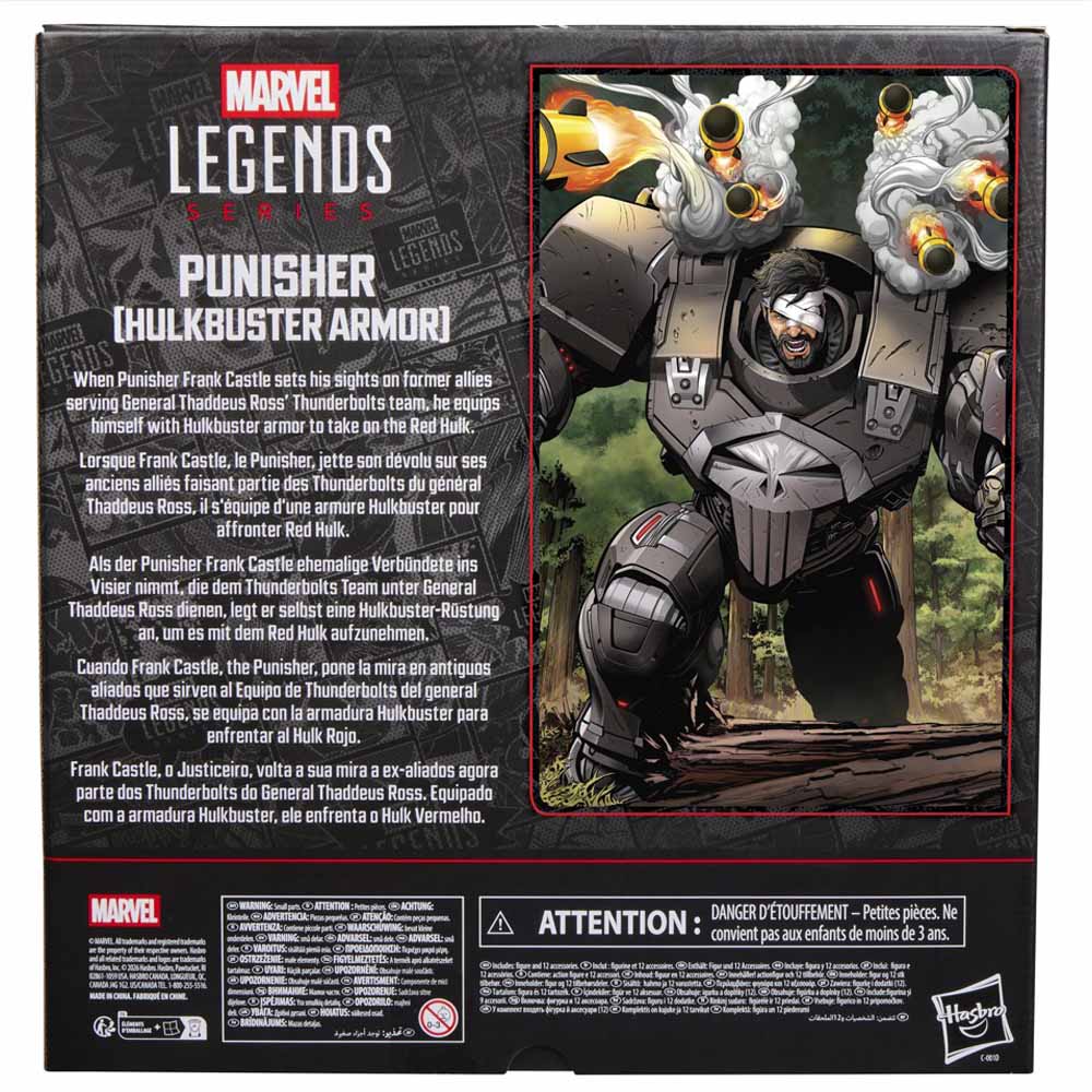 Marvel – Punisher – Thunderbolts Punisher Hulkbuster Armour Action Figure - Packshot 6