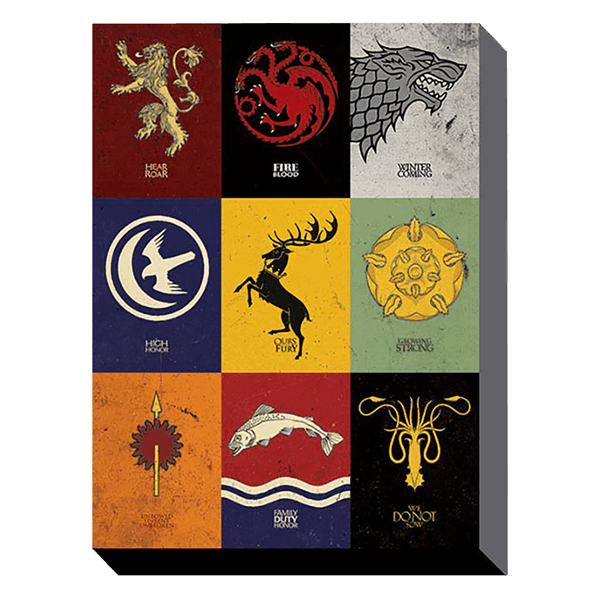 Game Of Thrones House Sigils