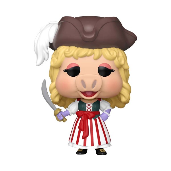 The Muppets - Muppet Treasure Island - Miss Piggy Pop! Vinyl Figure - Packshot 1