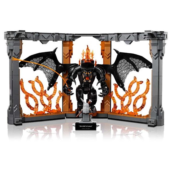 The Lord of The Rings - LEGO Icons Balrog™ Book Nook 10367 - Packshot 3