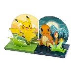 Pokemon - Pikachu & Charmander Acrylic Bookend
