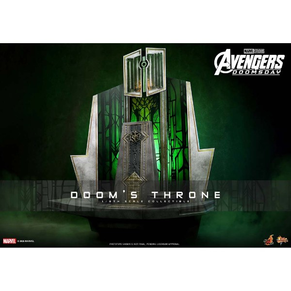 Marvel - Avengers: Doomsday - Doom's Throne 1/6 Scale Action Figure Accessory - Packshot 5