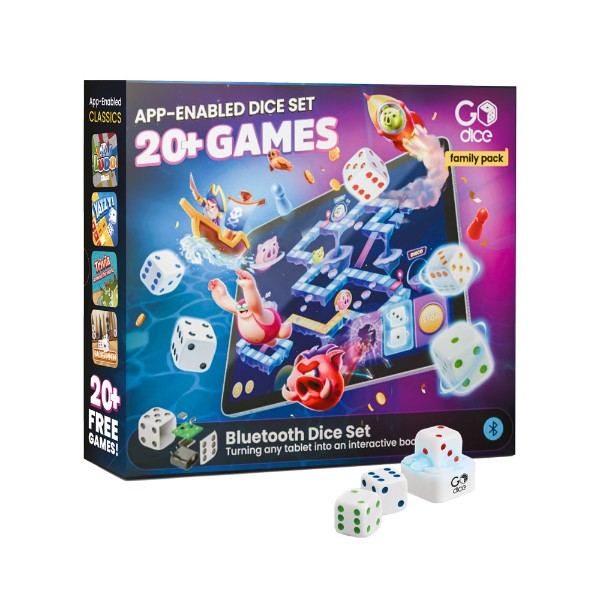 GoDice - Play Family Pack Electronic Dice 5-Pack - Packshot 1