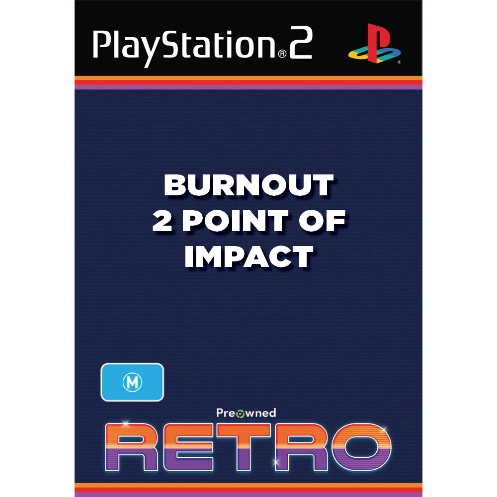 Burnout 2 Point of Impact - Packshot 1