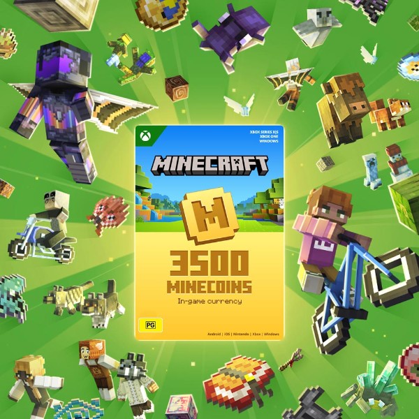 Minecraft - 3,500 Minecoins (In-Game Currency) - Packshot 2