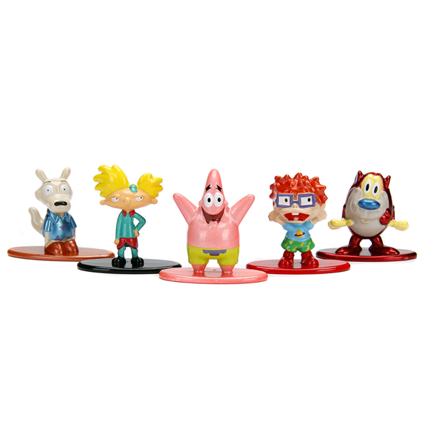 Nickelodeon Nano Metalfigs 100/% Die-Cast Metal Ren