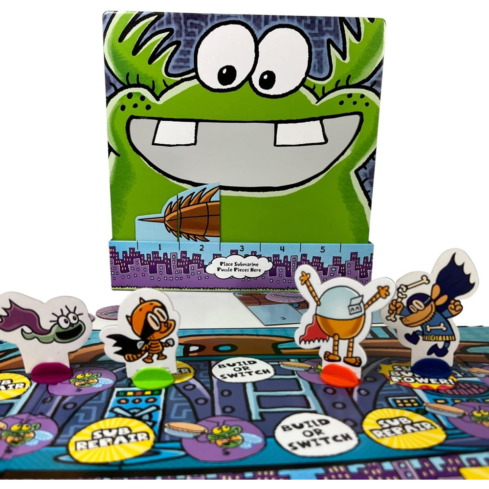 Dog Man Twenty Thousand Fleas Under the Sea Game Board Game Toys