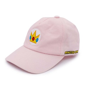 Nintendo - Super Mario Bros - Peach Crown Curved Brim Cap