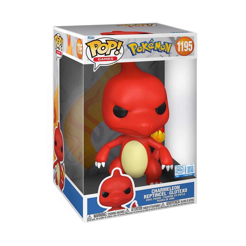 Pokemon - Charmeleon 10" Pop! Vinyl Figure - Packshot 2