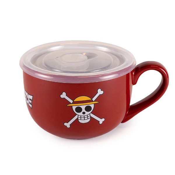 One Piece - Straw Hat Jolly Roger Soup Bowl with Lid - Packshot 2