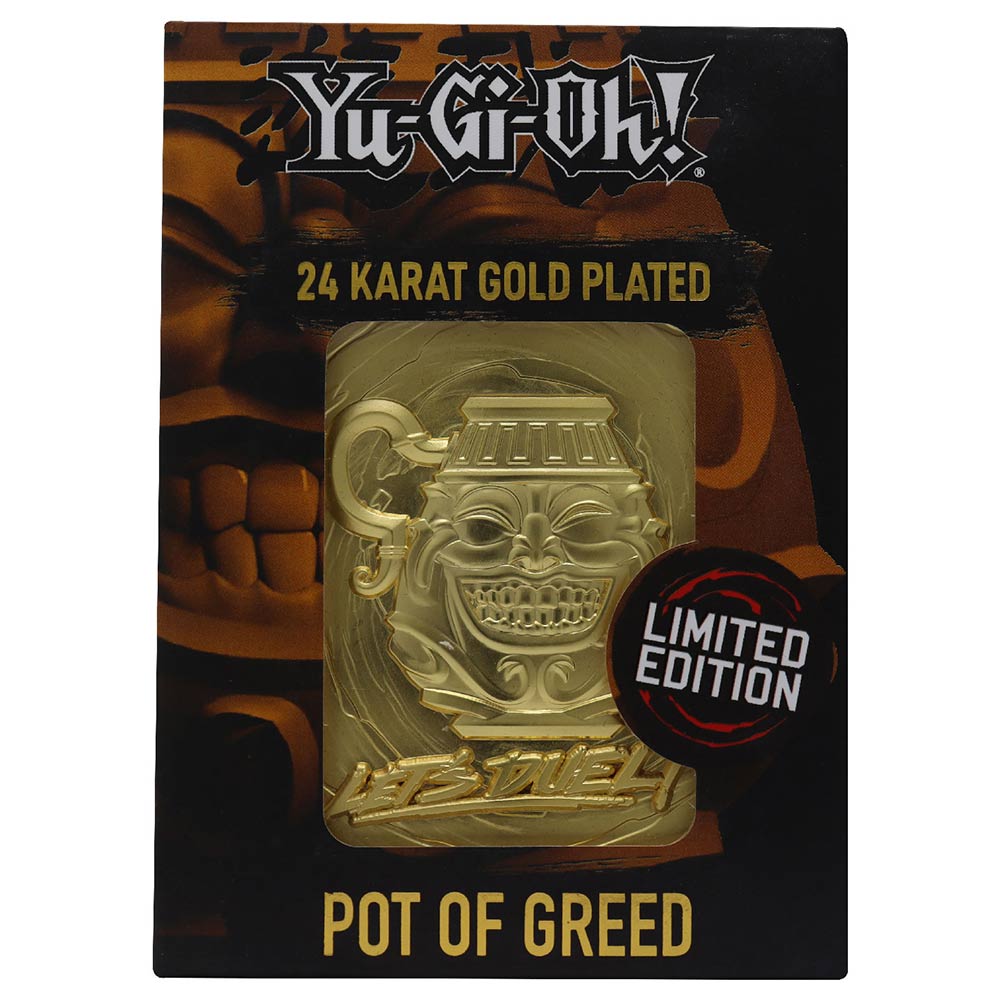 Little Pot Of Gold YUGIOH! Pot OFlf Avarice GLD4-EN040 Gold Series