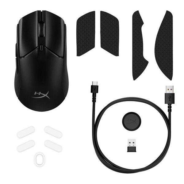 HyperX Pulsefire Haste 2 Wireless Gaming Mouse - Black - PC HyperX Pulsefire Haste 2 Wireless Gaming Mouse - Black - PC