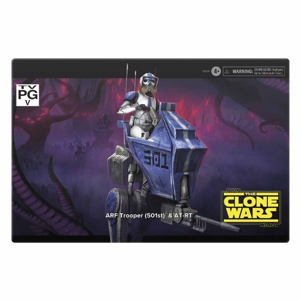 Star Wars - The Black Series - ARF Trooper (501st) & AT-RT Action Figure Set - Packshot 4