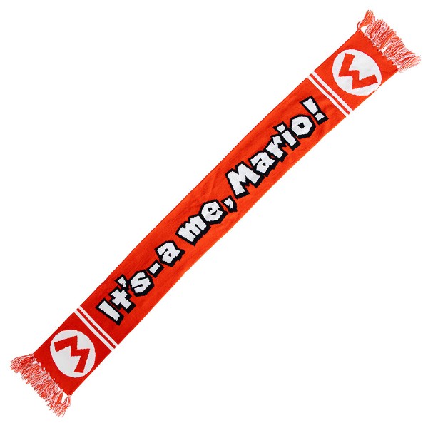 Nintendo - Super Mario - It's-A Me Mario Scarf - Packshot 2