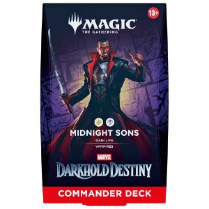 Magic: The Gathering - TCG - Marvel: Darkhold Destiny Commander Deck - Midnight Sons