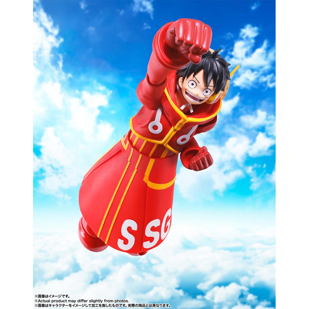 One Piece - Monkey D. Luffy Future Island Egghead S.H.Figuarts Action Figure - Packshot 4