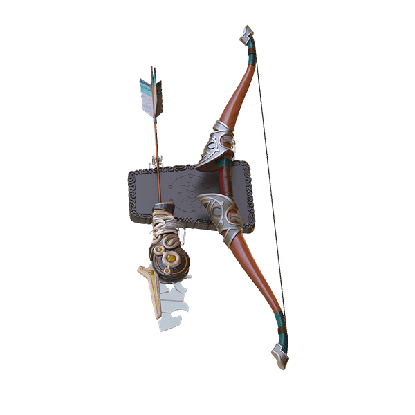 Legend of Zelda Breath of the Wild Traveler's Bow and Guardian Arrow