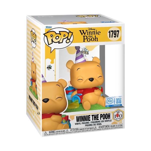 Winnie the Pooh - Winnie the Pooh 100th Anniversary Pop! Premium Vinyl Figure - Packshot 2