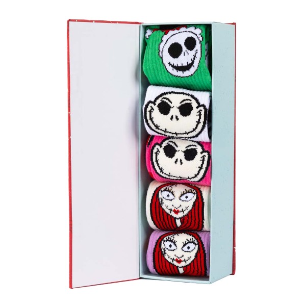 Disney - The Nightmare Before Christmas - Sally & Jack Sport Socks 5-Pack - Packshot 1