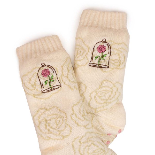 Disney - Beauty & The Beast - Rose Fleece Socks - Packshot 2