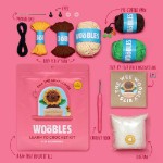 The WOOBLES - Ana the Sunflower Crochet Kit - Packshot 3