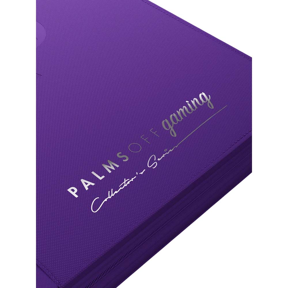 Palms Off Gaming - Collector's Series 9 Pocket Zip Binder - Purple - Packshot 4
